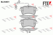 9010801 Sada brzdových destiček, kotoučová brzda FTE