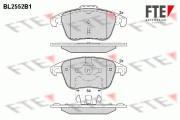 9010806 Sada brzdových destiček, kotoučová brzda FTE