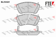 BL2555A1 Sada brzdových destiček, kotoučová brzda FTE