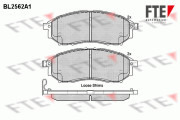 BL2562A1 Sada brzdových destiček, kotoučová brzda FTE