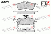 9010815 Sada brzdových destiček, kotoučová brzda FTE