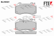 BL2565A1 Sada brzdových destiček, kotoučová brzda FTE
