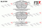 9010823 Sada brzdových destiček, kotoučová brzda FTE