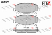 9010829 FTE sada brzdových platničiek kotúčovej brzdy 9010829 FTE