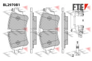 BL2970B1 Sada brzdových destiček, kotoučová brzda FTE