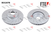 BS5207B Brzdový kotouč FTE