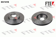 BS7591B Brzdový kotouč FTE