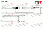 9250083 Tažné lanko, parkovací brzda FTE