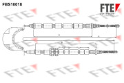 FBS10018 Tažné lanko, parkovací brzda FTE