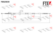 FBS25039 Tažné lanko, parkovací brzda FTE