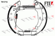 TK1715 Sada brzdových čelistí FTE