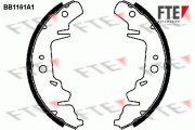 BB1161A1 Sada brzdových čelistí FTE