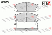 BL1021A2 FTE sada brzdových platničiek kotúčovej brzdy BL1021A2 FTE