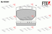 BL1033A1 FTE sada brzdových platničiek kotúčovej brzdy BL1033A1 FTE