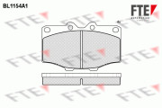 BL1154A1 FTE sada brzdových platničiek kotúčovej brzdy BL1154A1 FTE