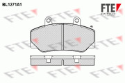 9010084 FTE sada brzdových platničiek kotúčovej brzdy 9010084 FTE