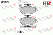 BL1303A2 FTE sada brzdových platničiek kotúčovej brzdy BL1303A2 FTE