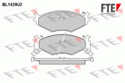 BL1429U2 FTE sada brzdových platničiek kotúčovej brzdy BL1429U2 FTE