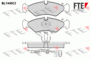 9010192 FTE sada brzdových platničiek kotúčovej brzdy 9010192 FTE