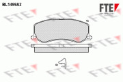 BL1499A2 FTE sada brzdových platničiek kotúčovej brzdy BL1499A2 FTE