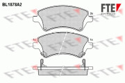 9010463 FTE sada brzdových platničiek kotúčovej brzdy 9010463 FTE