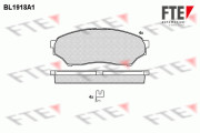 BL1918A1 FTE sada brzdových platničiek kotúčovej brzdy BL1918A1 FTE
