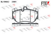 BL1996A2 FTE sada brzdových platničiek kotúčovej brzdy BL1996A2 FTE