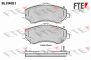 9010652 FTE sada brzdových platničiek kotúčovej brzdy 9010652 FTE