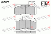 BL2182A1 FTE sada brzdových platničiek kotúčovej brzdy BL2182A1 FTE