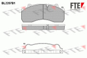 BL2207B1 FTE sada brzdových platničiek kotúčovej brzdy BL2207B1 FTE