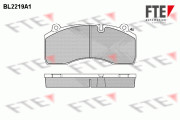 BL2219A1 FTE sada brzdových platničiek kotúčovej brzdy BL2219A1 FTE