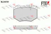 BL2447A1 Sada brzdových destiček, kotoučová brzda FTE