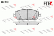 BL2485A1 Sada brzdových destiček, kotoučová brzda FTE