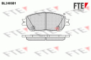 BL2485B1 FTE sada brzdových platničiek kotúčovej brzdy BL2485B1 FTE