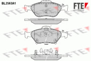 9010814 FTE sada brzdových platničiek kotúčovej brzdy 9010814 FTE