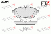 BL2711A1 FTE sada brzdových platničiek kotúčovej brzdy BL2711A1 FTE