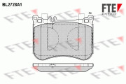 9011061 FTE sada brzdových platničiek kotúčovej brzdy 9011061 FTE