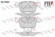 9010990 FTE sada brzdových platničiek kotúčovej brzdy 9010990 FTE