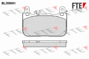 BL2806A1 FTE sada brzdových platničiek kotúčovej brzdy BL2806A1 FTE