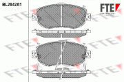 BL2842A1 FTE sada brzdových platničiek kotúčovej brzdy BL2842A1 FTE