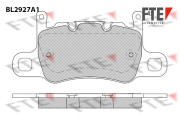 BL2927A1 FTE sada brzdových platničiek kotúčovej brzdy BL2927A1 FTE