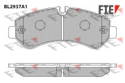 BL2937A1 FTE sada brzdových platničiek kotúčovej brzdy BL2937A1 FTE