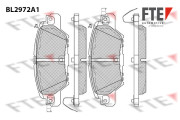 BL2972A1 FTE sada brzdových platničiek kotúčovej brzdy BL2972A1 FTE