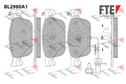 9011226 FTE sada brzdových platničiek kotúčovej brzdy 9011226 FTE