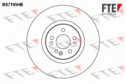 BS7195HB Brzdový kotouč FTE