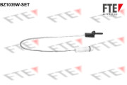 BZ1039W-SET FTE výstrażný kontakt opotrebenia brzdového oblożenia BZ1039W-SET FTE