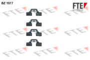 BZ1077 FTE sada príslużenstva oblożenia kotúčovej brzdy BZ1077 FTE