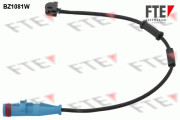 BZ1081W-SET FTE výstrażný kontakt opotrebenia brzdového oblożenia BZ1081W-SET FTE