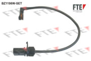 BZ1198W-SET FTE výstrażný kontakt opotrebenia brzdového oblożenia BZ1198W-SET FTE
