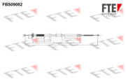 9250302 FTE żażné lanko parkovacej brzdy 9250302 FTE